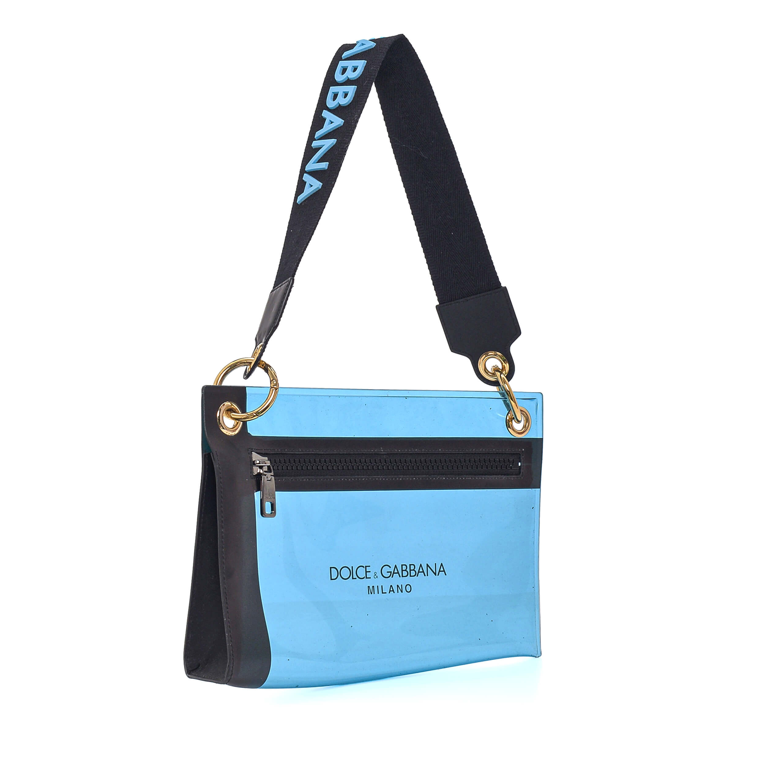 Dolce&Gabbana - Blue PVC Pouch